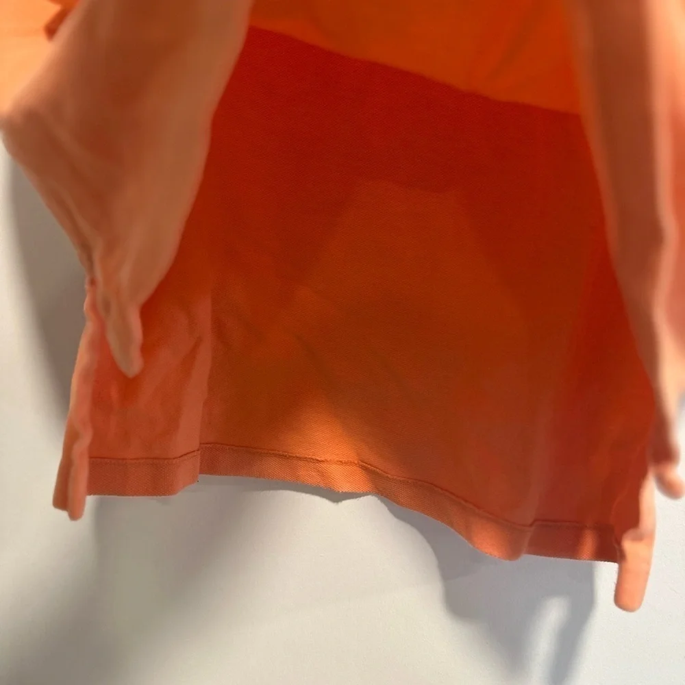 Vintage 90s Mens Size: M Classic Cotton Polo Ralph Lauren Shirt Orange